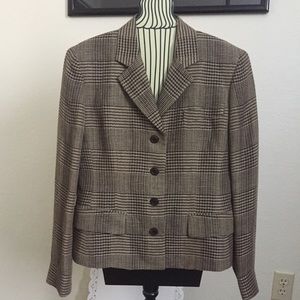 Emanuel Ungaro Vintage Plaid Blazer